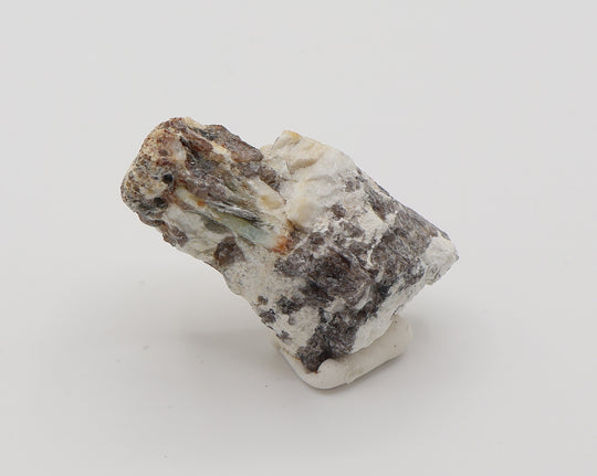 Bi-Colour Beryl with Mica on Smoky Quartz and Feldspar