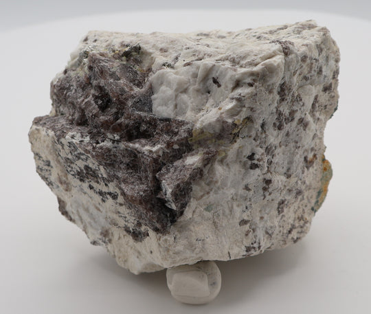 Aquamarine and Heliodor Clusters with Mica and Smoky Quartz on Feldspar
