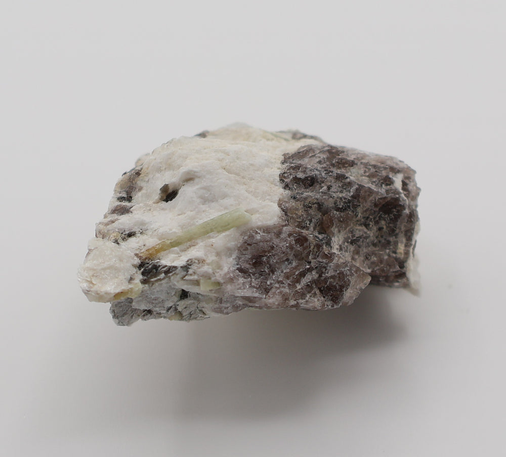 Aquamarine, Heliodor, Bi-Colour Beryl, with Mica on Smoky Quartz and Feldspar