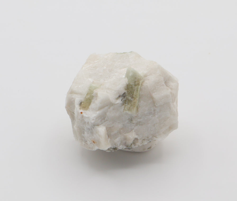 Aquamarine with Mica and Smoky Quartz on Feldspar