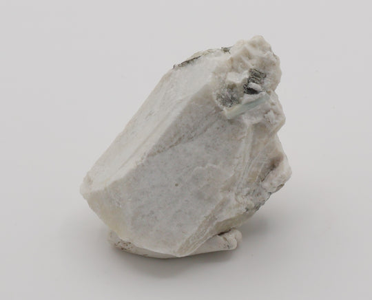 Aquamarine with Mica on Feldspar