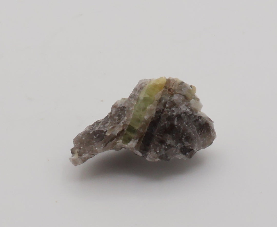 Bi-Colour Beryl on Smoky Quartz and Feldspar