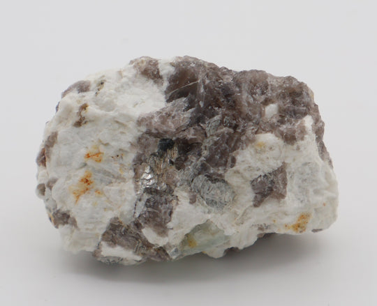 Aquamarine on Mica, Smoky Quartz, Feldspar