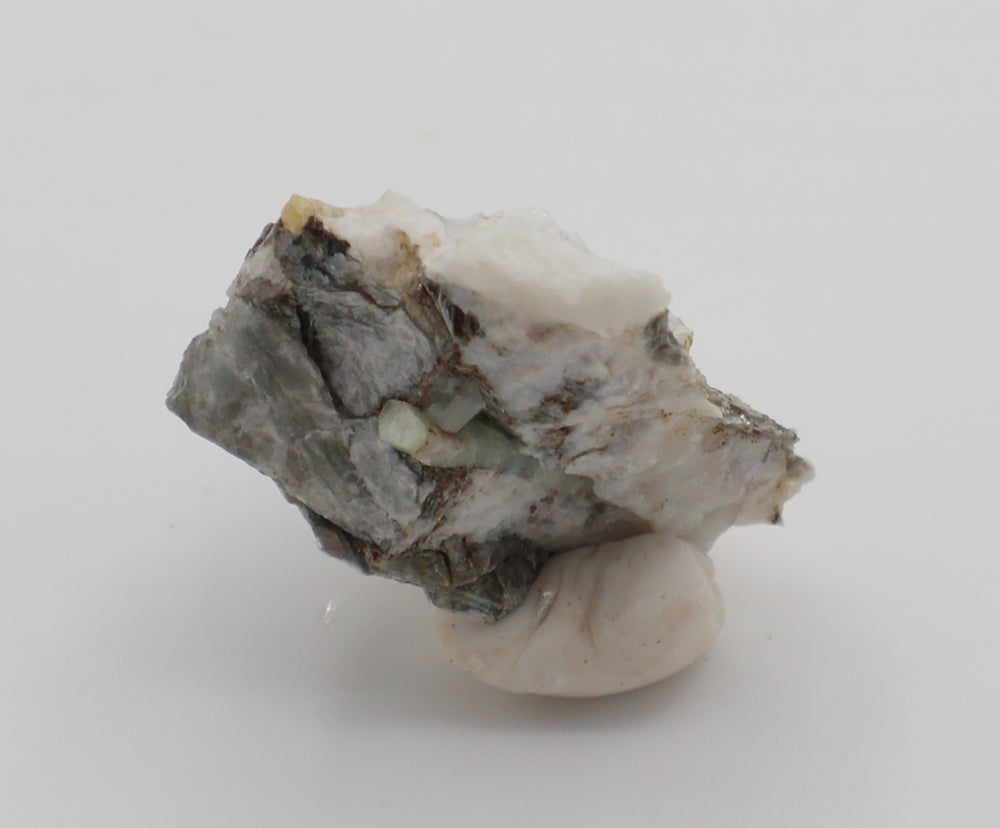 Bi-Colour Beryl with Mica on Feldspar