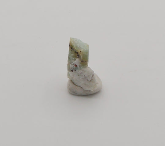 Bi-Colour with Hematite and Spessartine Garnet on Feldspar