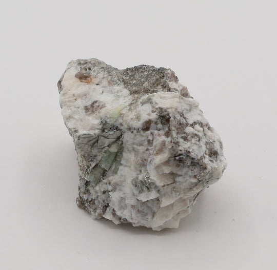 Aquamarine on Mica, Smoky Quartz, Feldspar