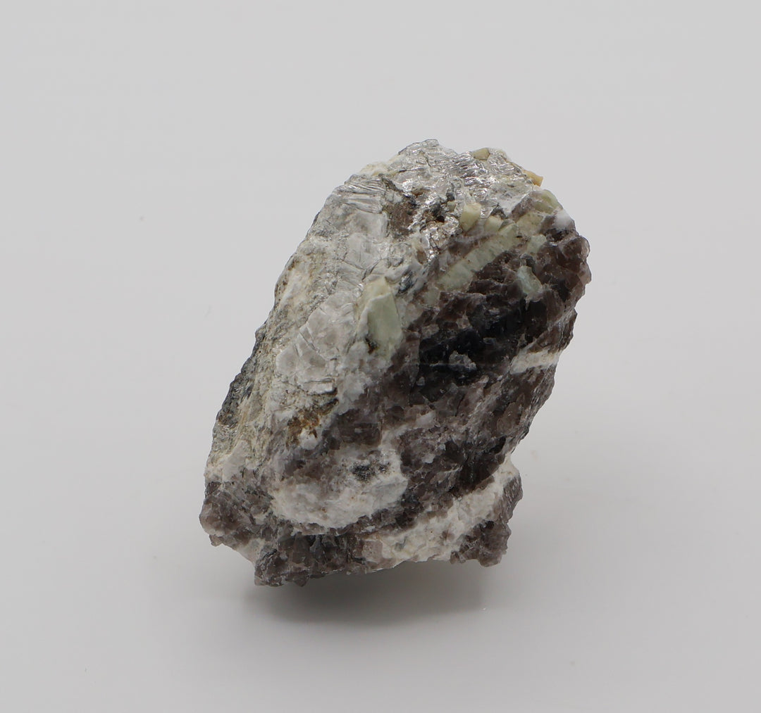 Aquamarine, Heliodor, Bi-Colour Beryl Cluster with Mica, Hematite, on Smoky Quartz and Feldspar