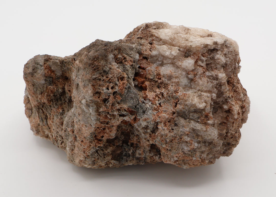 Grossular Garnet with Idocrase and Plagioclase on Quartz
