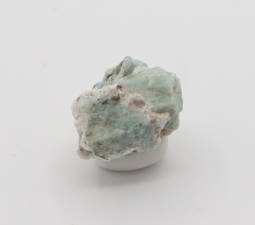 Aquamarine with Smoky Quartz and Feldspar