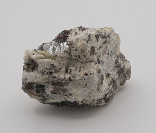 Sceptered Bi-Colour Beryl with Mica on Smoky Quartz and Feldspar