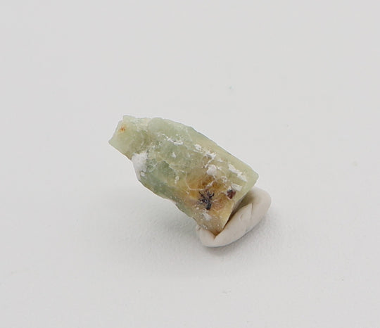 Sceptered Bi-Colour Beryl with Hematite and Spessartine Garnet
