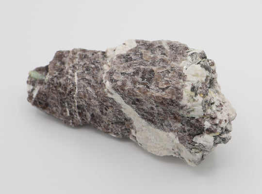 Heliodor Capped Aquamarine Cluster with Mica on Smoky Quartz and Feldspar