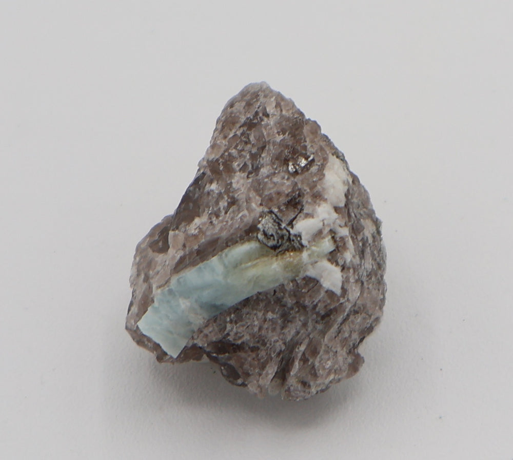 Sceptered Bi-Colour Beryl with Mica on Smoky Quartz and Feldspar