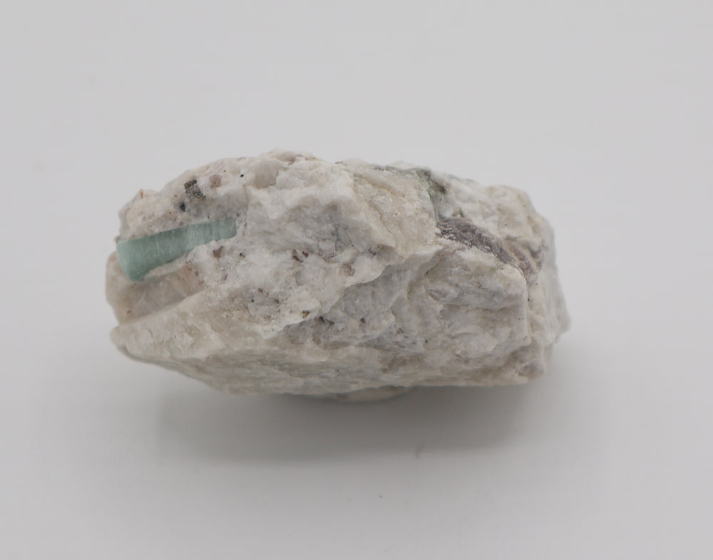 Aquamarine on Feldspar