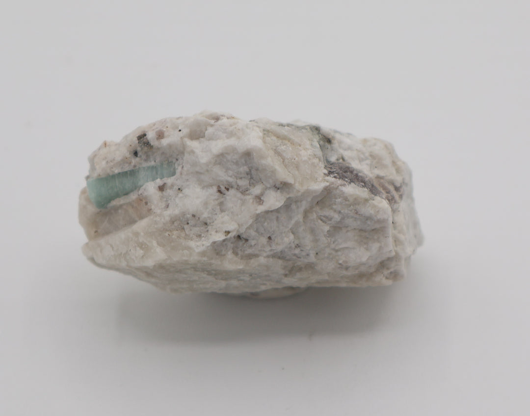 Aquamarine on Feldspar