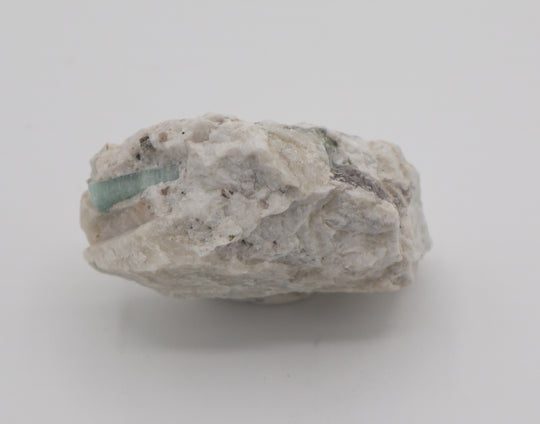 Aquamarine on Feldspar