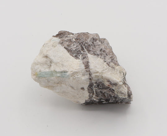 Aquamarine on Smoky Quartz and Feldspar