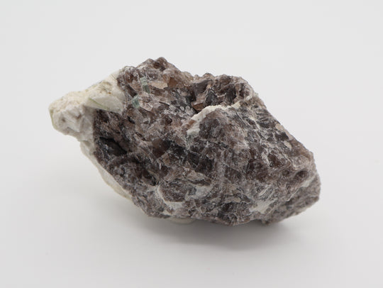 Heliodor Capped Aquamarine with Mica on Smoky Quartz and Feldspar