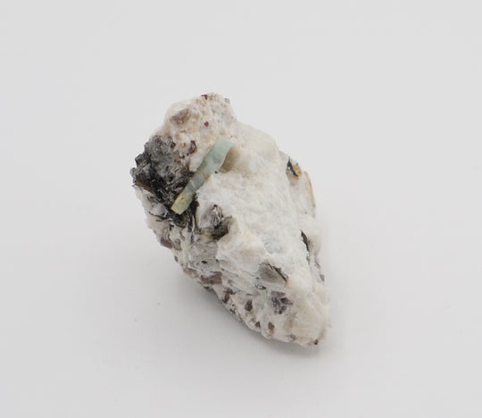 Bi-Colour Beryl with Mica on Feldspar