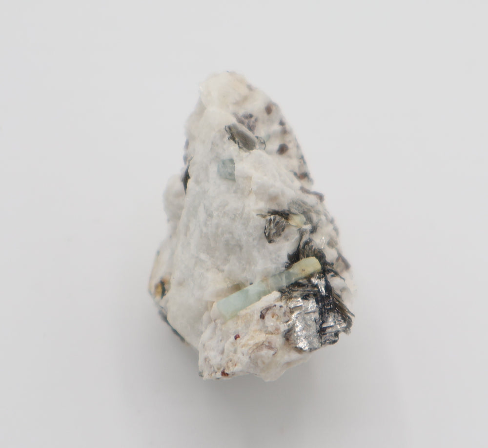 Bi-Colour Beryl with Mica on Feldspar